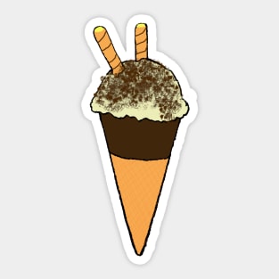 Ice Cream Treat Sticker